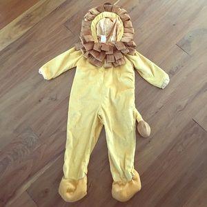 Lion Halloween Costume 3T / 4T Wizard of Oz